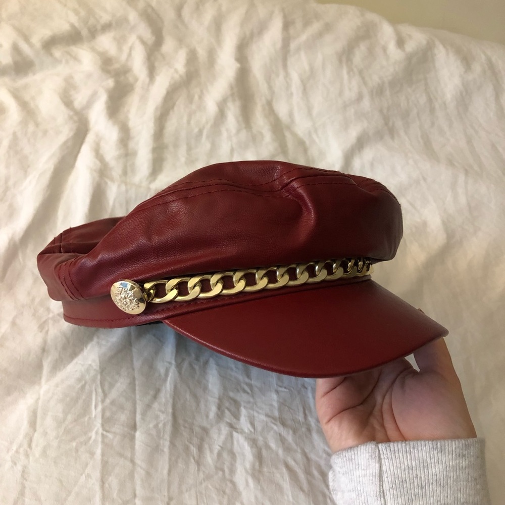 Vintage Leather Hat